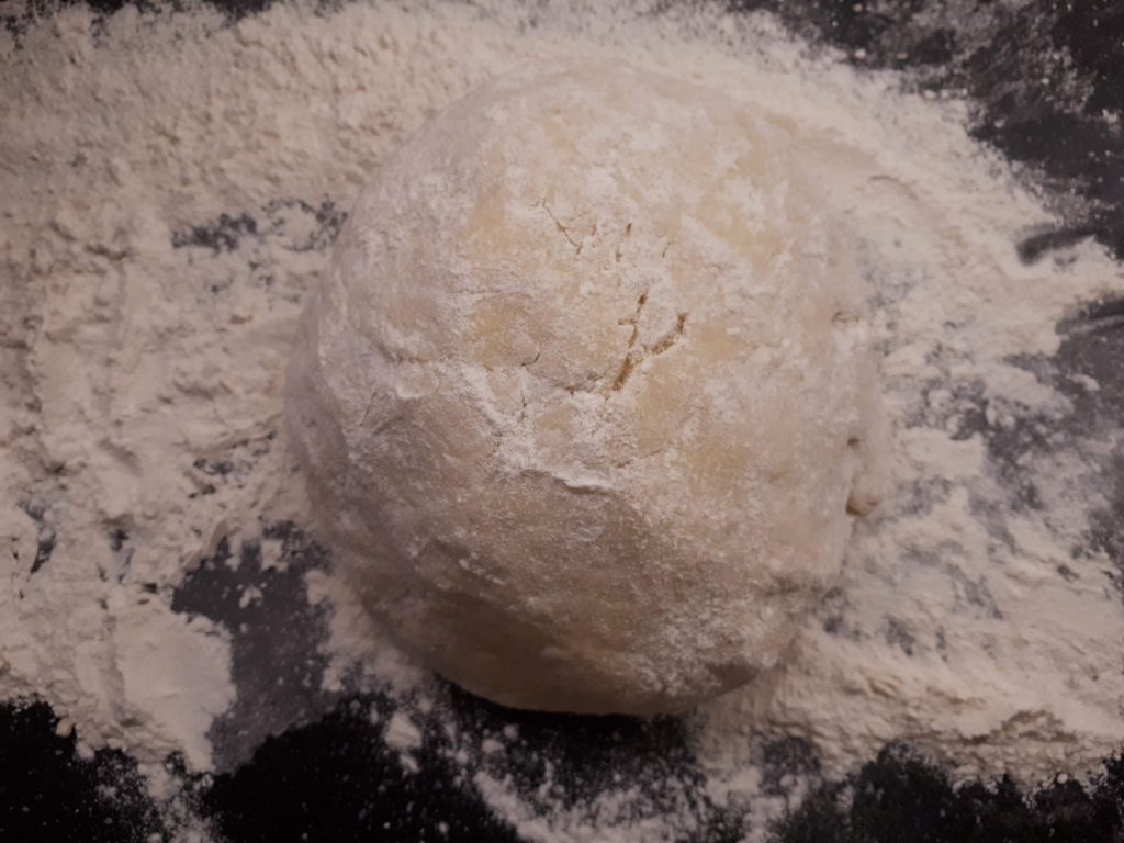 Teig für Rezept für Gnocchi